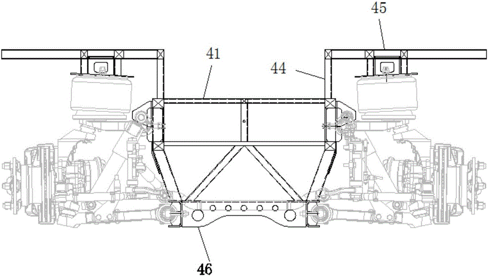 一種電動(dòng)公交車前獨(dú)立懸架中車橋架的制作方法與工藝