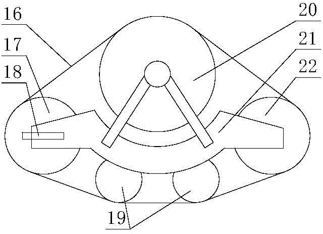 一种可更换三角形履带集材机的制作方法与工艺