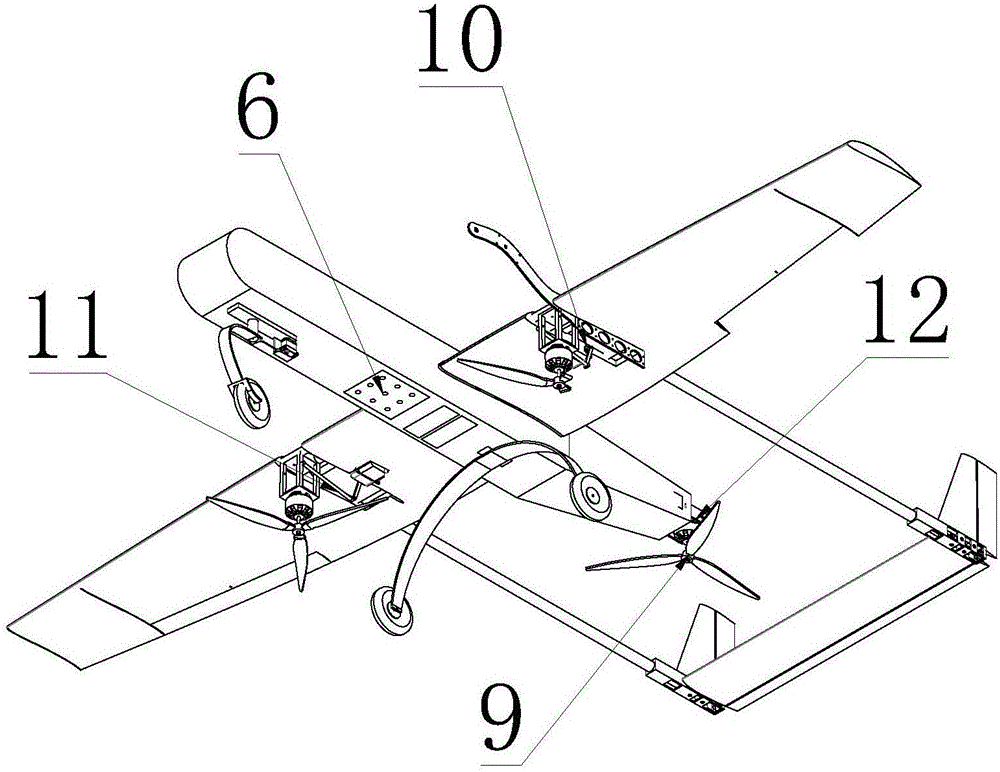 推力式倾转旋翼飞机的制作方法与工艺