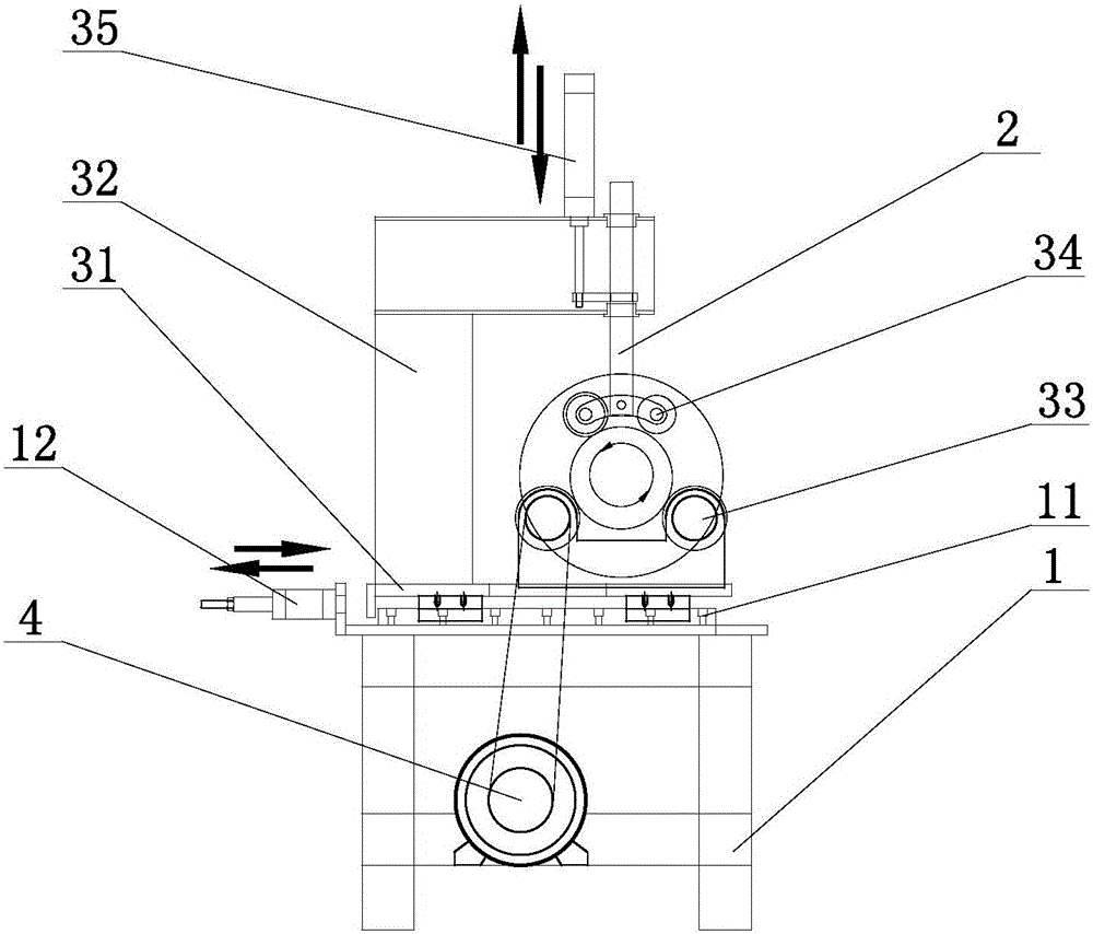 一种工字轮自动内抛光装置的制作方法