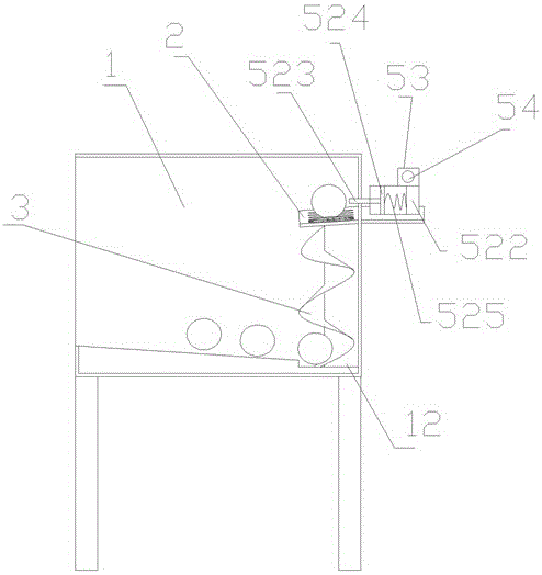 一种乒乓球收集弹射训练箱的制作方法与工艺