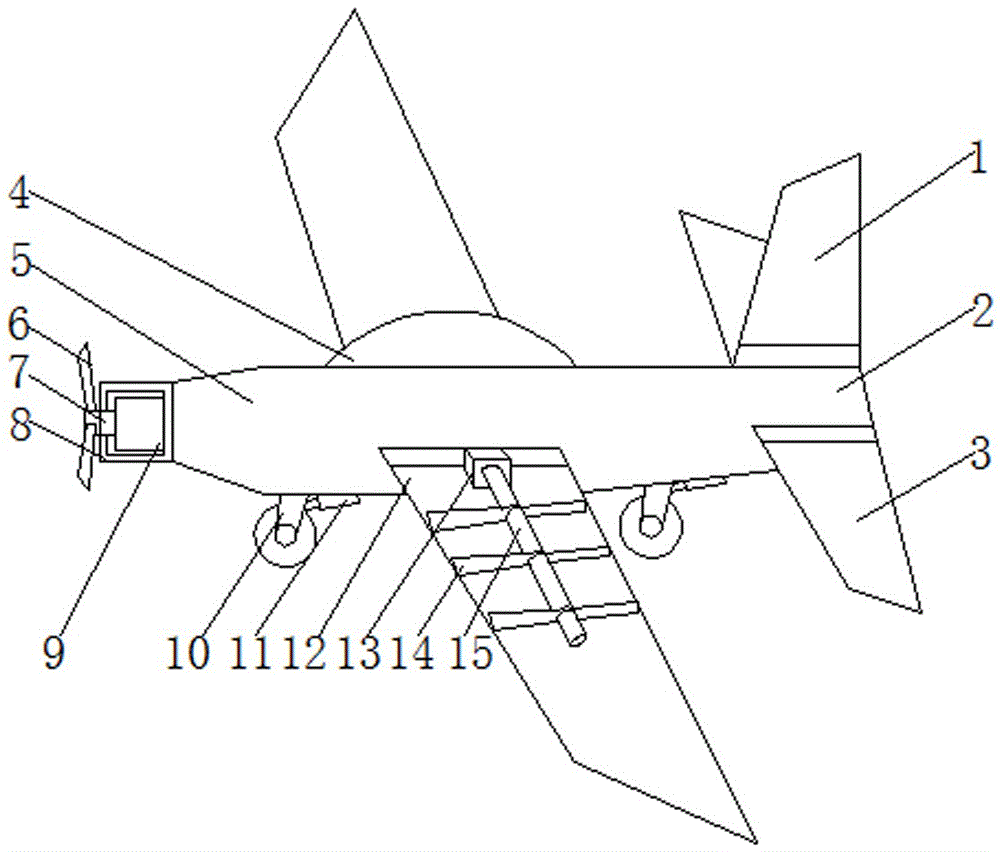 一种机翼平尾全动式飞机航模的制作方法与工艺