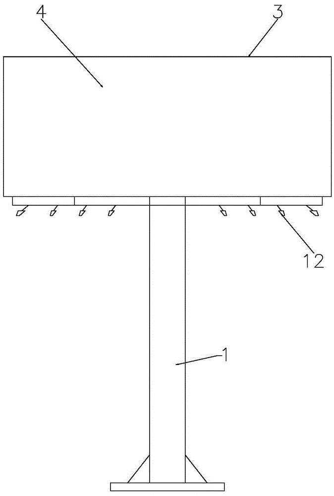 单立柱广告式城市空气净化器的制作方法与工艺