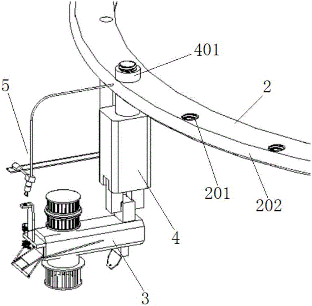 一种用于针织大圆机的滚轮式夹纱器的制作方法与工艺