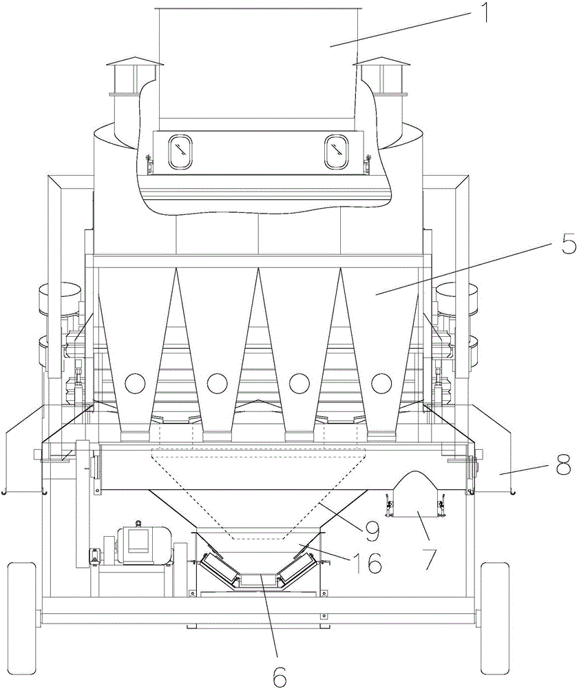 多通道多層振動(dòng)清理機(jī)的制作方法與工藝