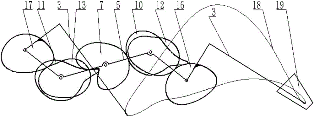一种凹凸共轭‑傅里叶齿轮行星轮系取苗机构的制作方法与工艺
