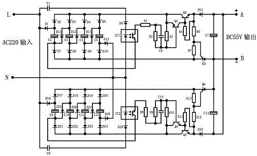 AC-DC轉(zhuǎn)換隔離電源電路的制作方法與工藝