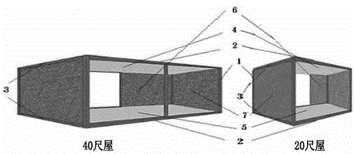 一种泡沫铝制作的轻型集装箱屋的制作方法与工艺