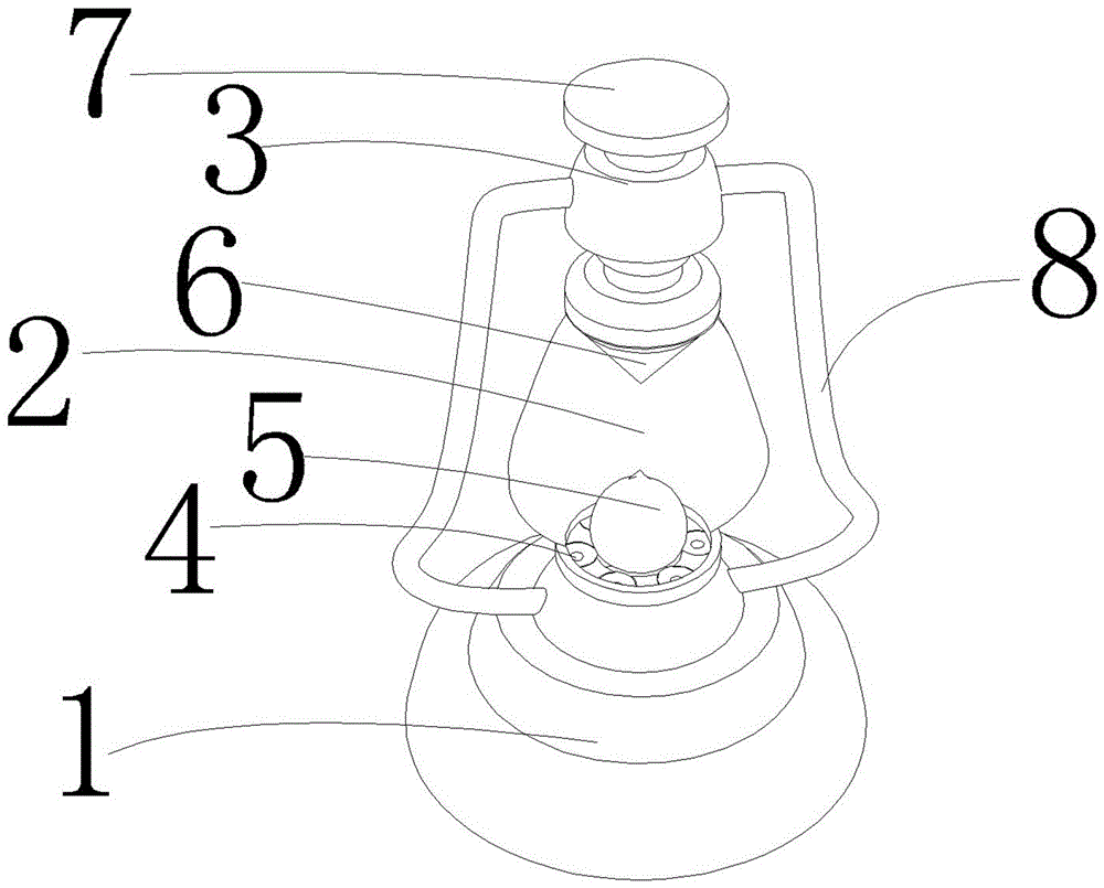 一种复古LED灯的制作方法与工艺