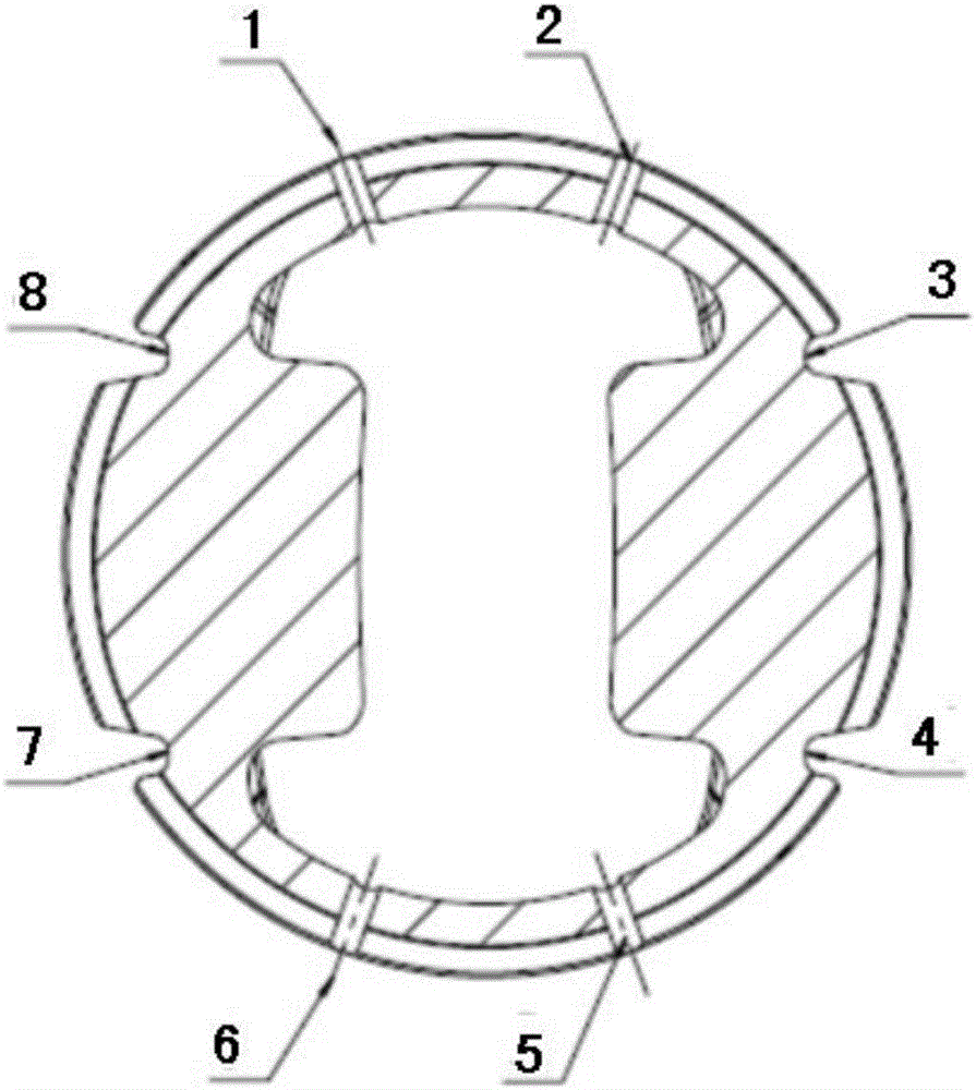 一種汽車發(fā)動機活塞回油孔布置結(jié)構(gòu)的制作方法與工藝