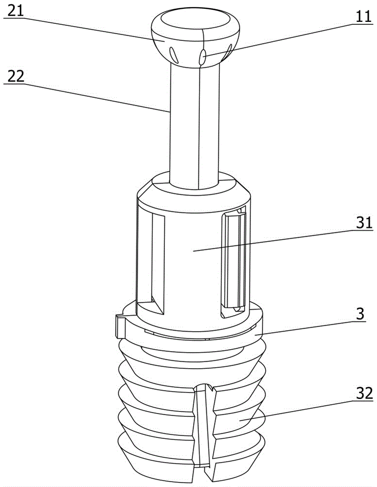 一种锁紧式家具用的板体连接件的制作方法与工艺