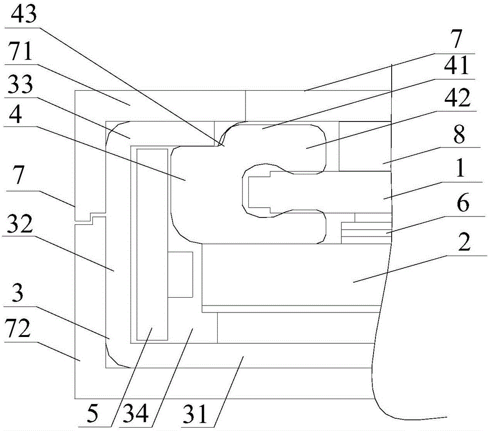 一種顯示面板的安裝結構的制作方法與工藝