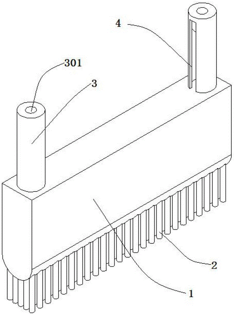 一種造紙網(wǎng)用柔性調(diào)節(jié)式清掃機(jī)構(gòu)的制作方法與工藝