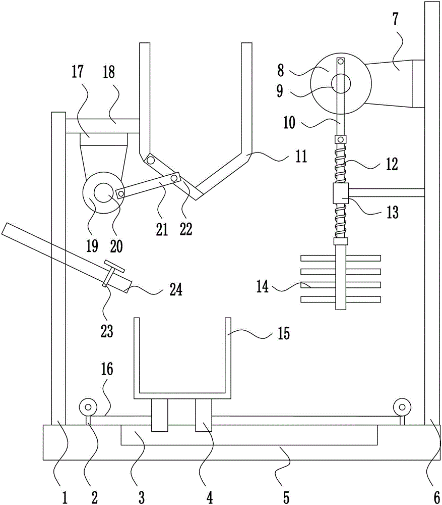 一種橋梁建設(shè)用水泥攪拌裝置的制作方法