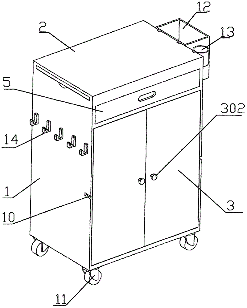 便于盛放工具用的多功能工具柜的制作方法與工藝