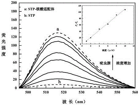 基于三螺旋DNA分子開關(guān)檢測(cè)啶蟲脒的方法與流程