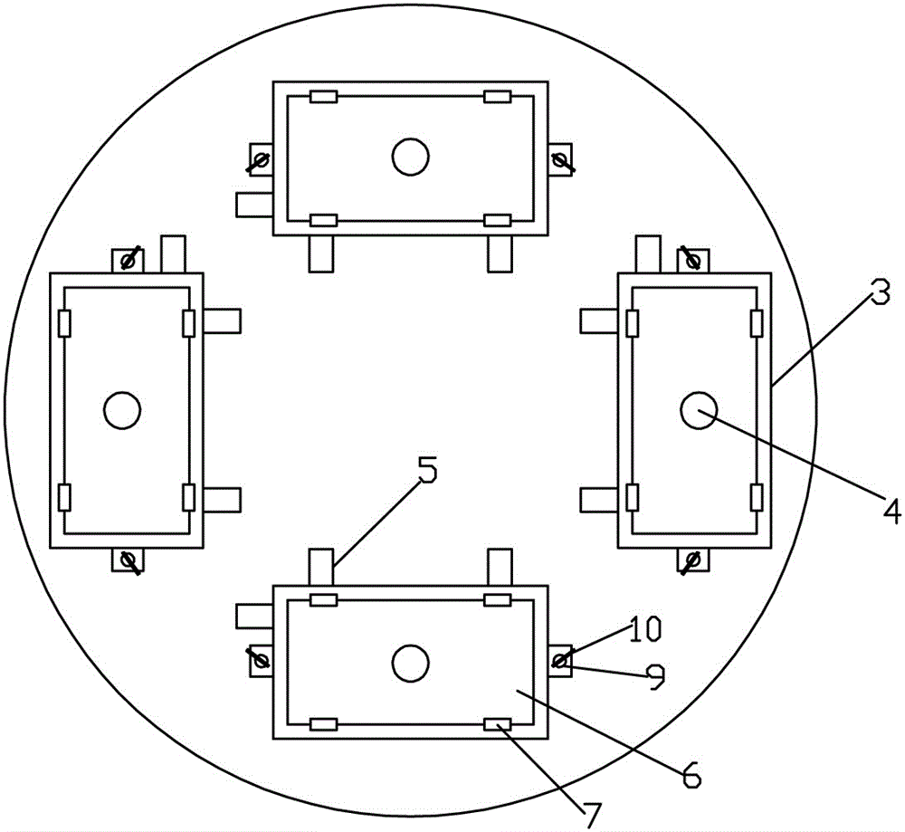 一种压电陶瓷片印刷机的旋转工作台的制作方法与工艺