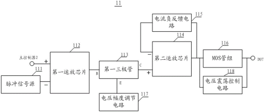 一種功率二極管正向動(dòng)態(tài)電阻測(cè)試裝置的制作方法