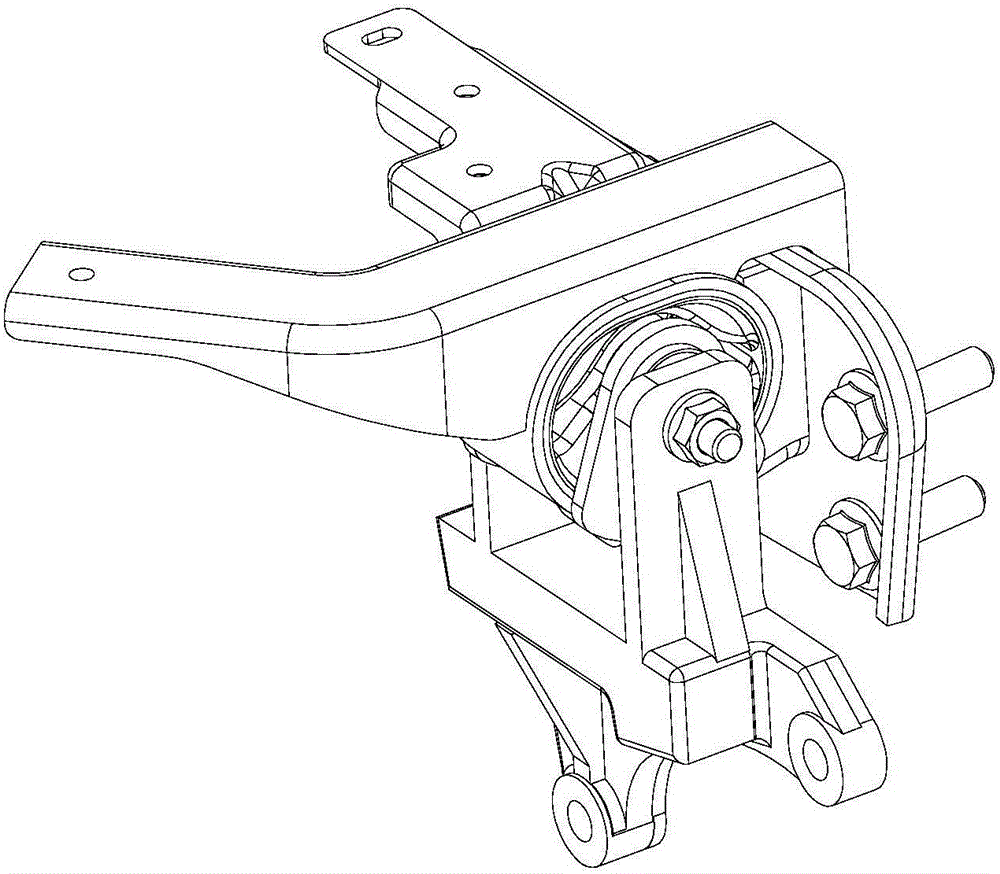 发动机左悬置支架的制作方法与工艺