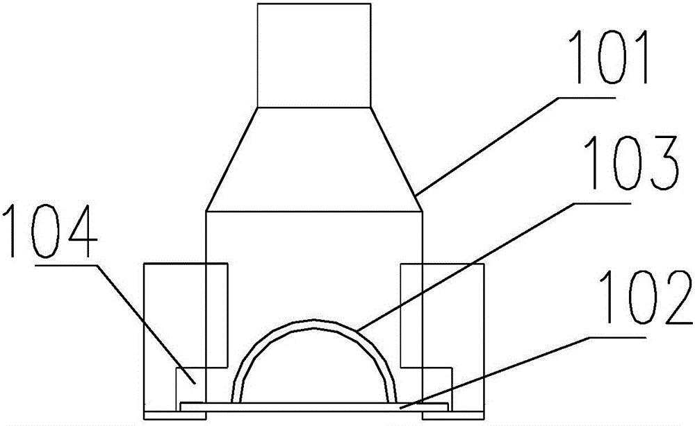 無(wú)動(dòng)力皮帶機(jī)排水裝置的制作方法