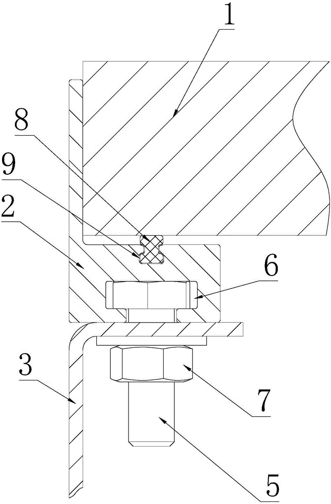 自动扶梯盖板框架结构的制作方法与工艺