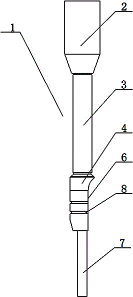 一种用于晶体泡生法生长的籽晶杆的制作方法与工艺