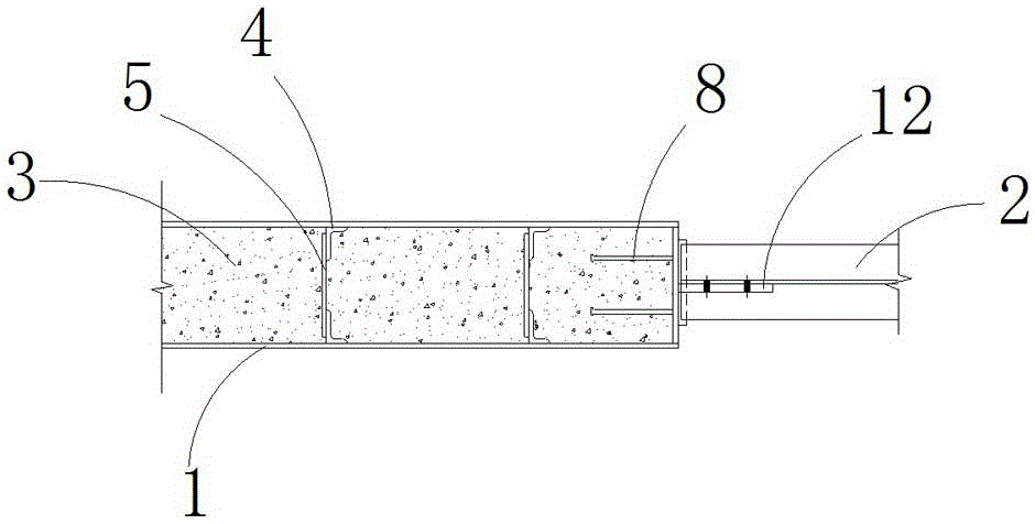 一种带锚筋单元的钢梁与多腔体钢板剪力墙的连接节点的制作方法与工艺