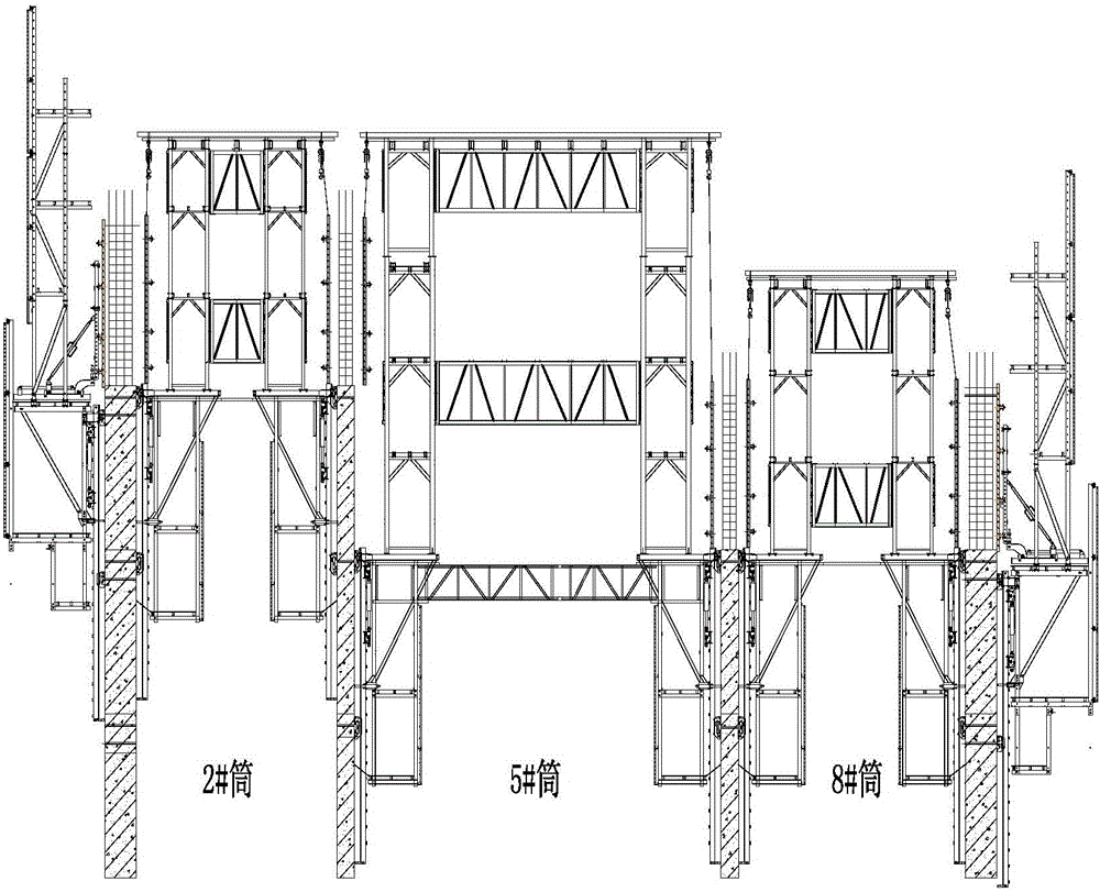 一种桁架式液压整体钢平台爬升模板的利记博彩app与工艺