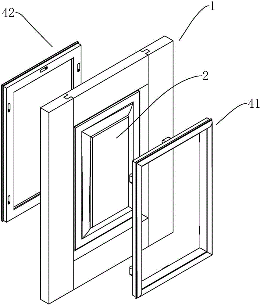 一种夹装式门扇芯板的制作方法与工艺