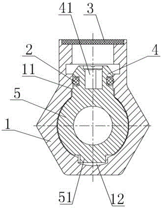 一體式可鎖球閥的制作方法與工藝