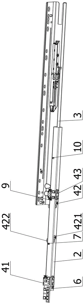 一種延長式滑軌傳動機(jī)構(gòu)的制作方法與工藝