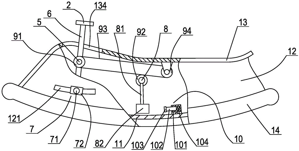 手摇轨道车的结构图图片