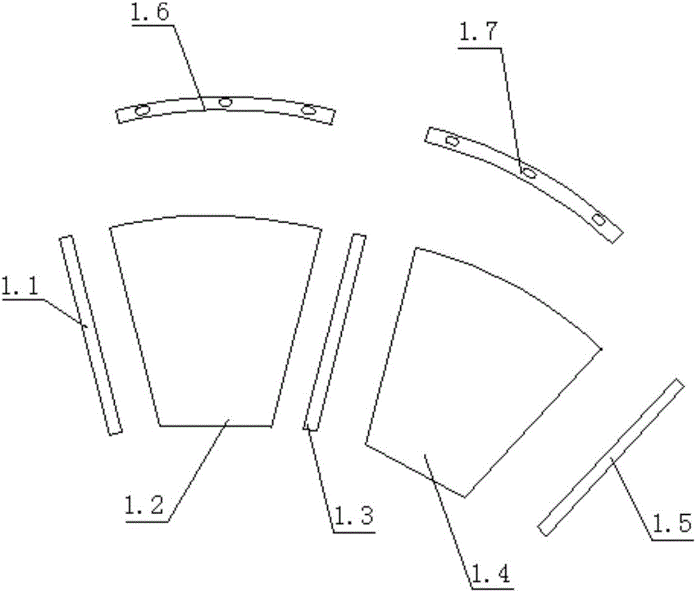 一种扇形过滤板用滤布套及其成型工艺的制作方法与工艺