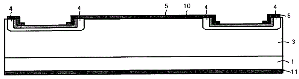 一種溝槽終端結(jié)構(gòu)肖特基器件及其制備方法與流程