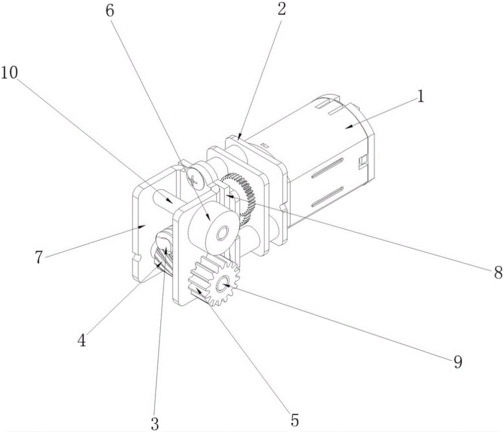 3D打印笔送料机构的制作方法与工艺