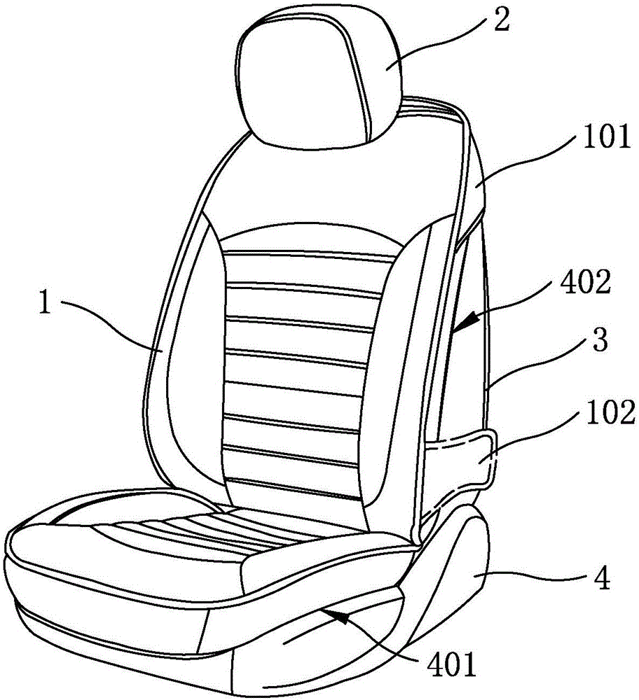 免拆式汽車坐墊的製作方法與工藝