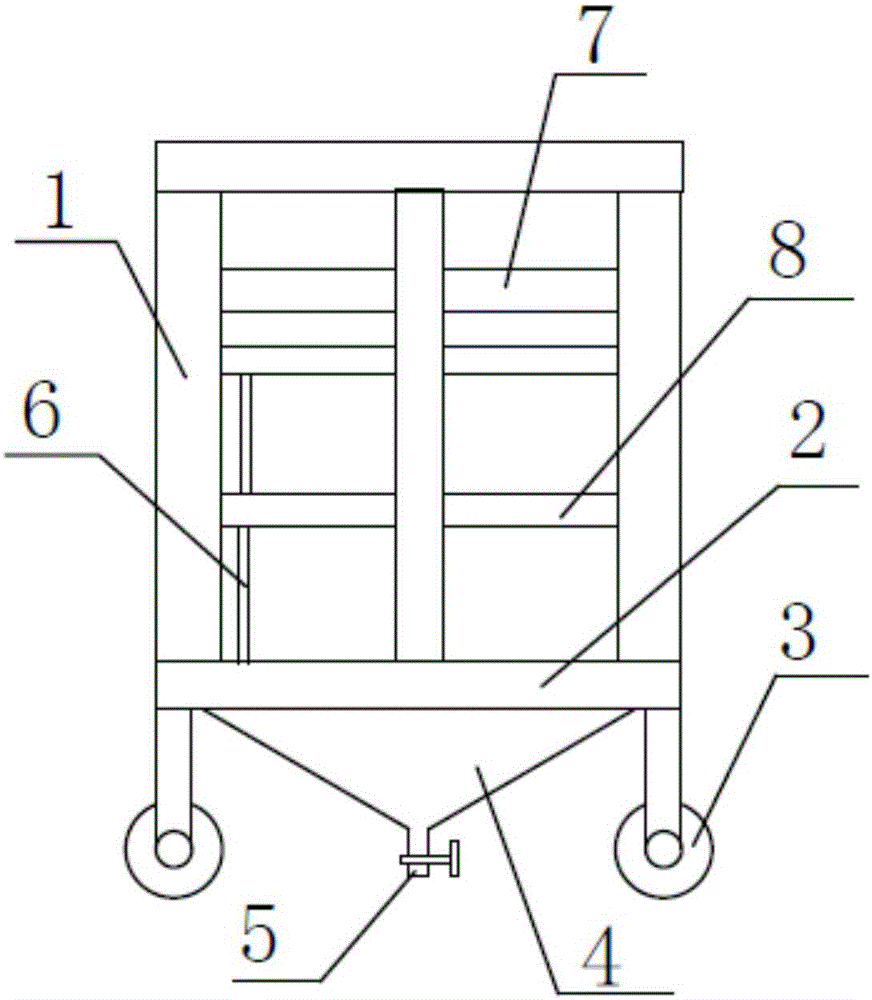 一種回收廢油的周轉(zhuǎn)車的制作方法與工藝