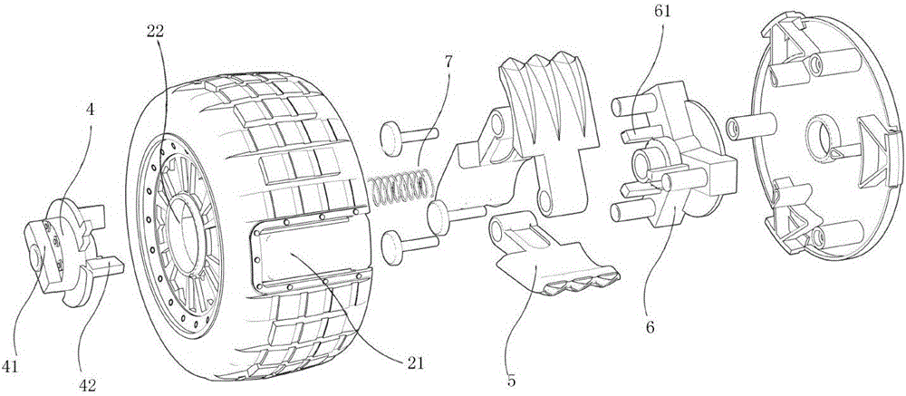 一种玩具车车轮及玩具车的制作方法与工艺