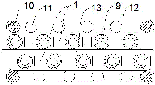 汽车空调压缩机活塞工件喷涂装置的制作方法