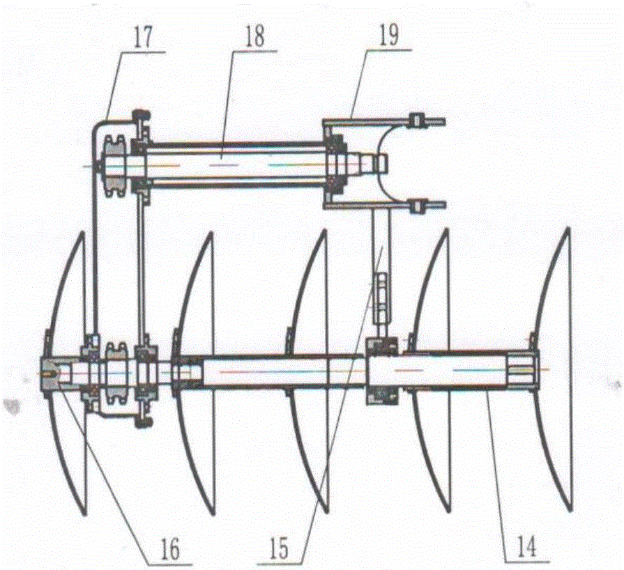 一种驱动圆盘犁的制作方法与工艺
