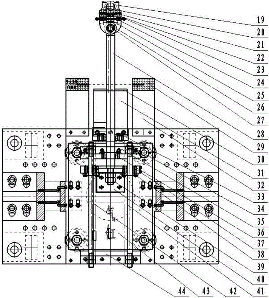 J53-300T摩擦压力机自动取料装置的制作方法