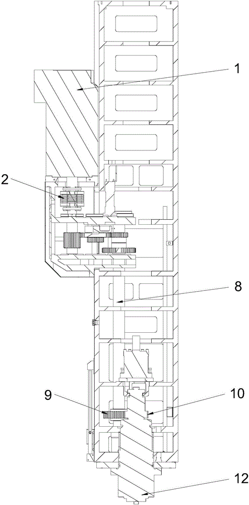 主轴电机侧挂式数控机床的制作方法与工艺
