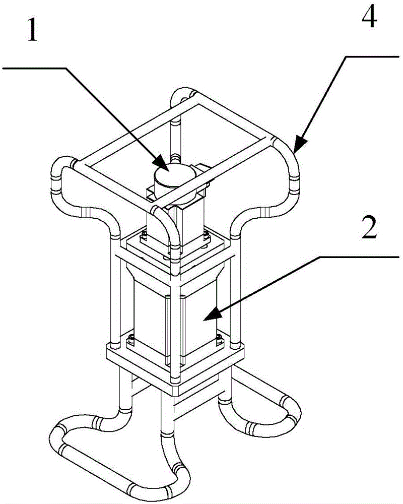 自适应斜撑调垂的机械调节杆的制作方法与工艺