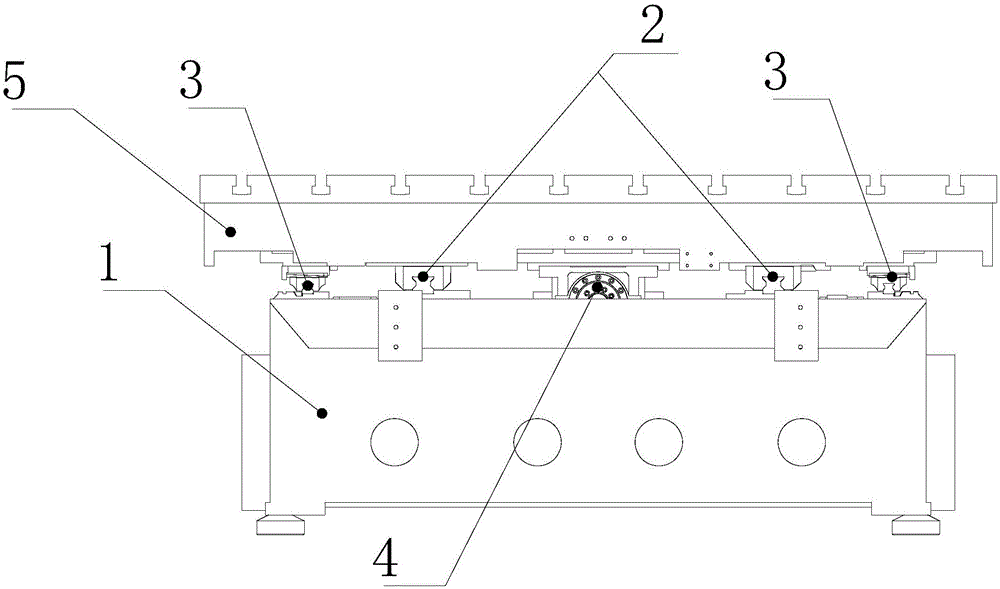 機(jī)床底座與工作臺(tái)配合結(jié)構(gòu)的制作方法與工藝