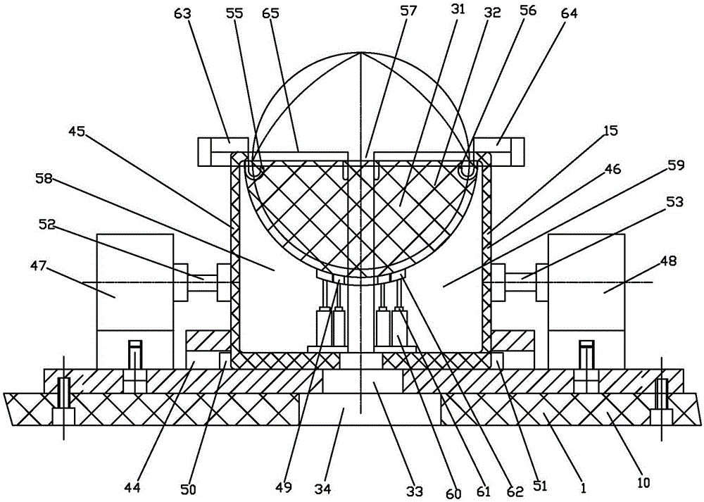 柑子剝皮機(jī)器人智能夾座的制作方法與工藝