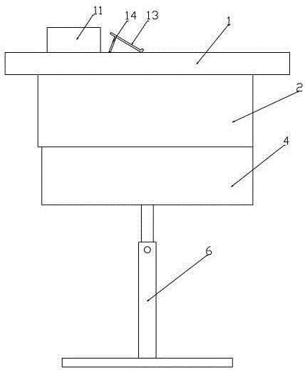 一種用于放置物品的桌子的制作方法與工藝