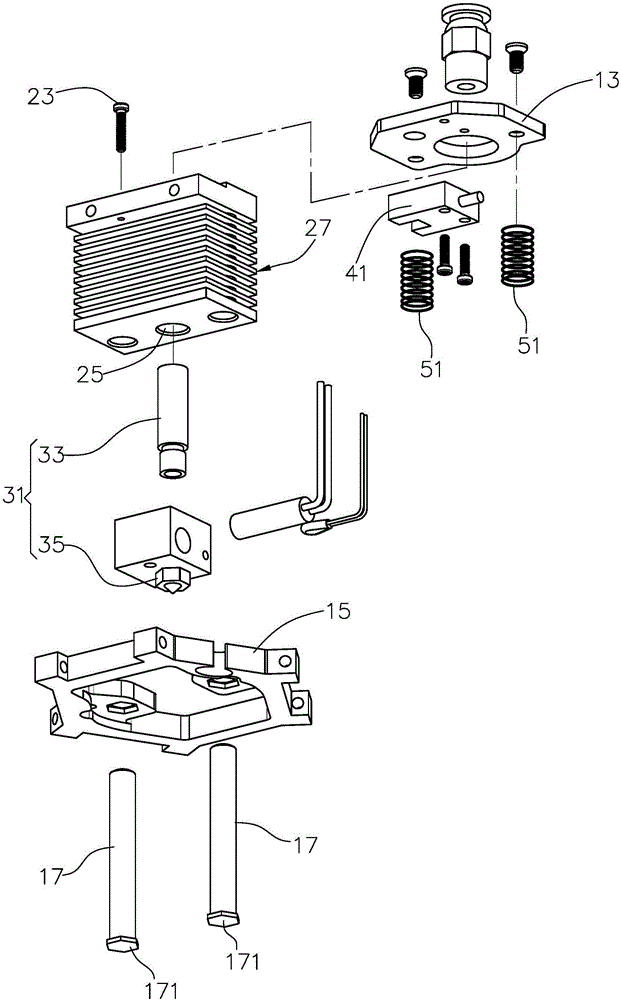 具有检测功能的3D打印机的喷头结构的制作方法与工艺