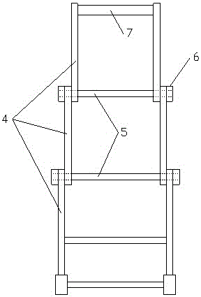 一種室內(nèi)裝修折疊梯的制作方法與工藝