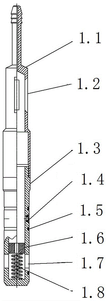 一種一投兩分配水堵塞器的制作方法與工藝