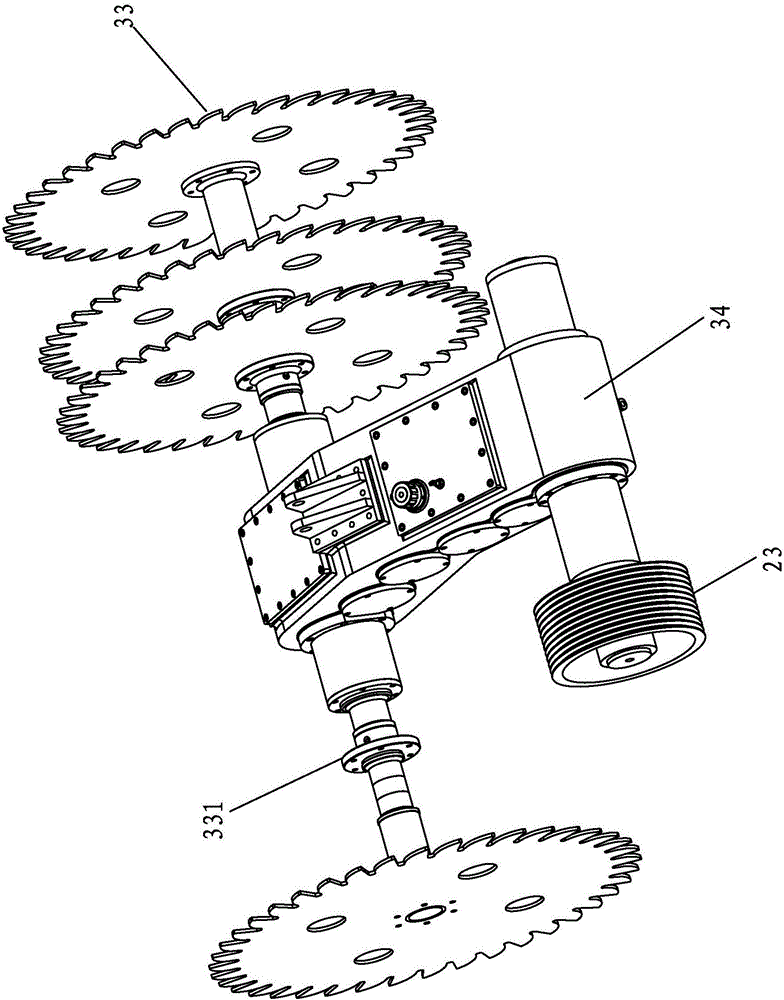 一種砂巖機(jī)縱向鋸切用的擺式驅(qū)動(dòng)機(jī)構(gòu)的制作方法與工藝